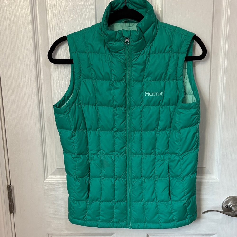 Marmot Teal Quilted Vest